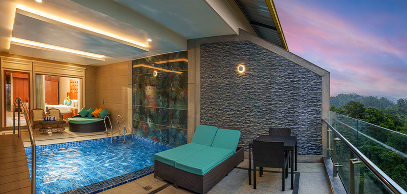 luxury villa rooms in munnar
